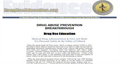 Desktop Screenshot of druguseeducation.org